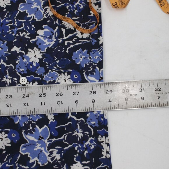 Norse Projects Shirt Men's Large Short Sleeve Floral Carsten Liberty Print loop - Picture 10 of 12